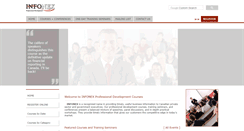 Desktop Screenshot of infonex.com